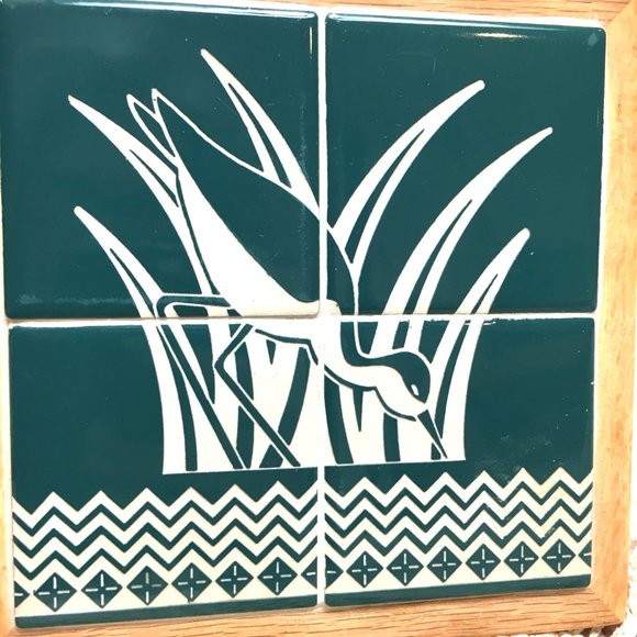 Trivet Alaskan Sand Carved Tile Vtg ‘90 - Picture 10 of 10